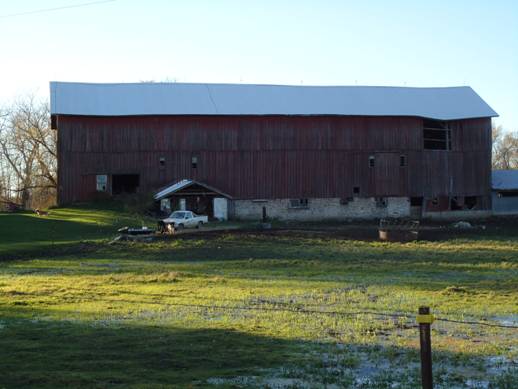 Moulton's Barn in Batavia New York